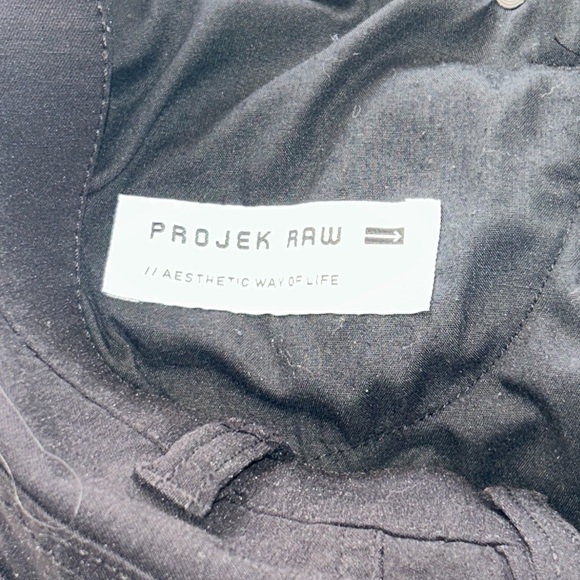 Men's Slim Fit Black Pants - Picture 8 of 15